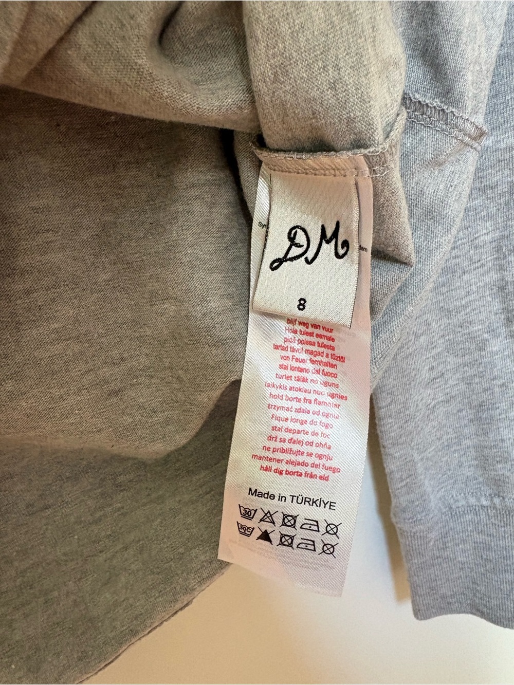 NWOT Damson Madder x Anthropologie Fruits D'été Long-Sleeve Graphic Tee Size 4US - Picture 11 of 15